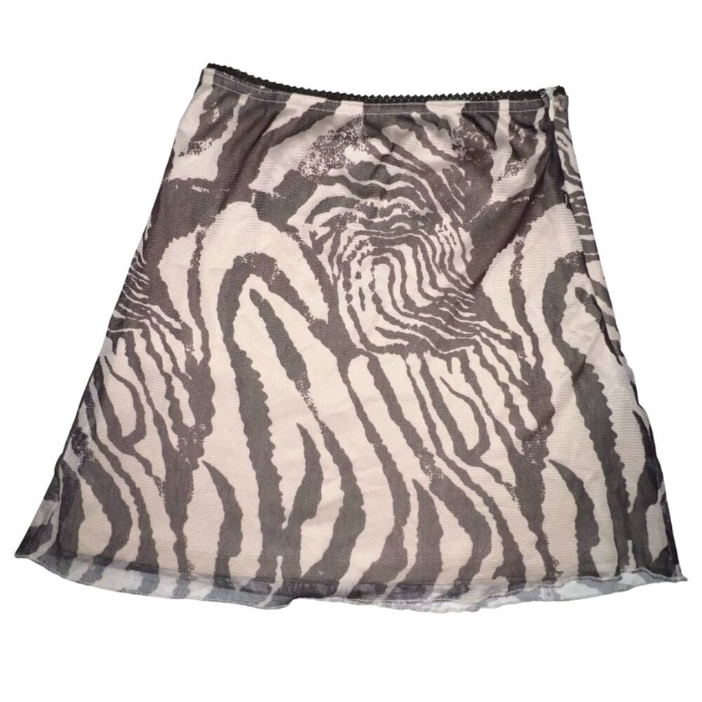 Princess Polly Zebra Print Mini Skirt